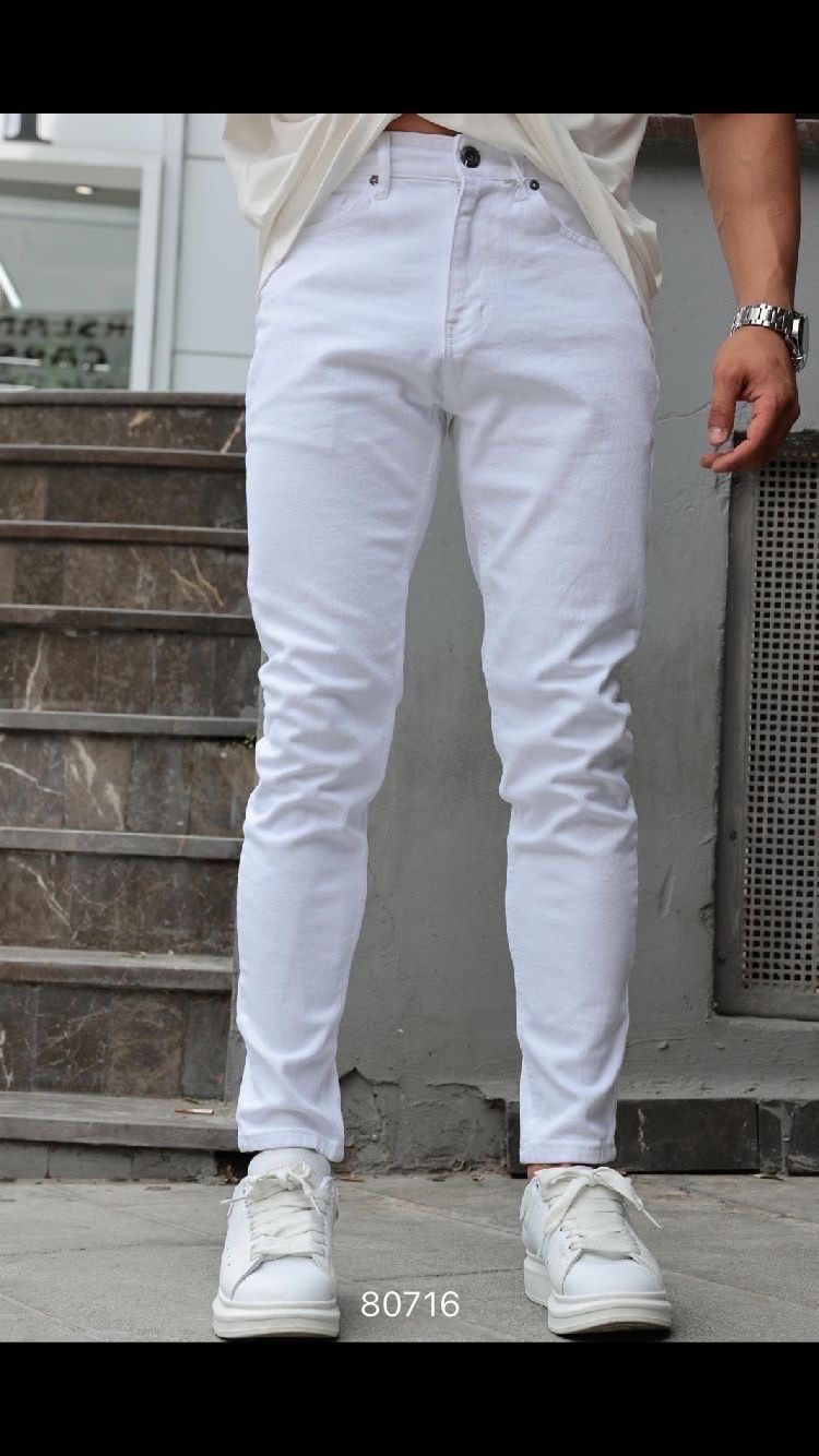 JEANS BLANC