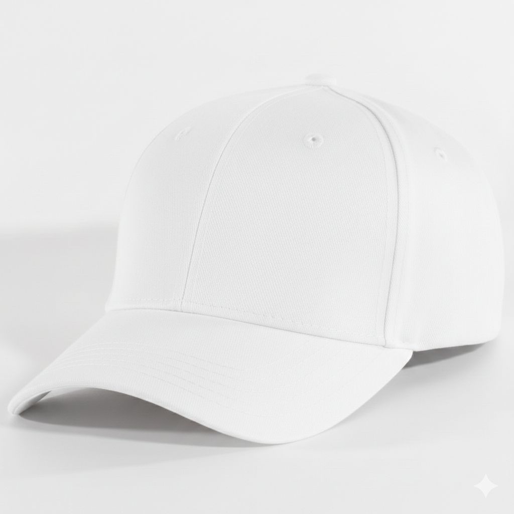 Casquette Blanc uni