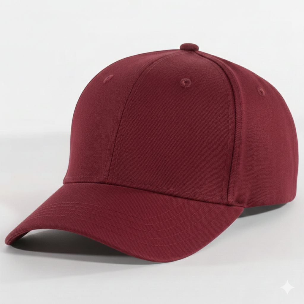 Casquette Bordeaux uni