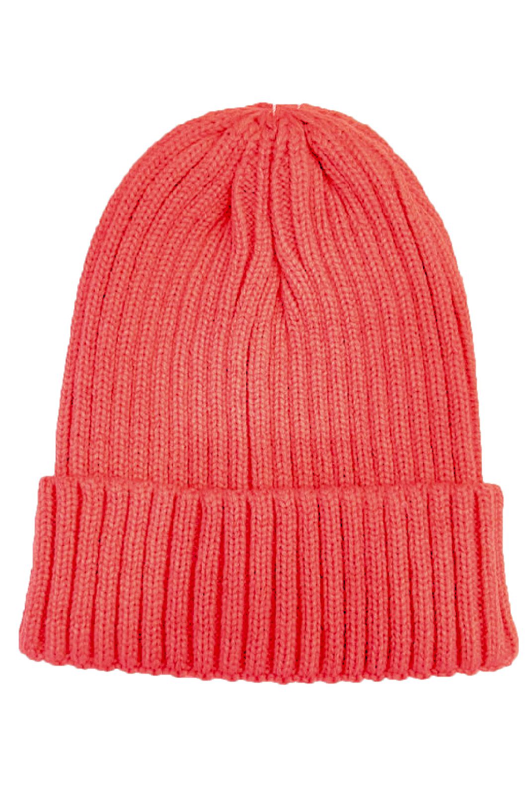 BONNET HIVER CORAIL