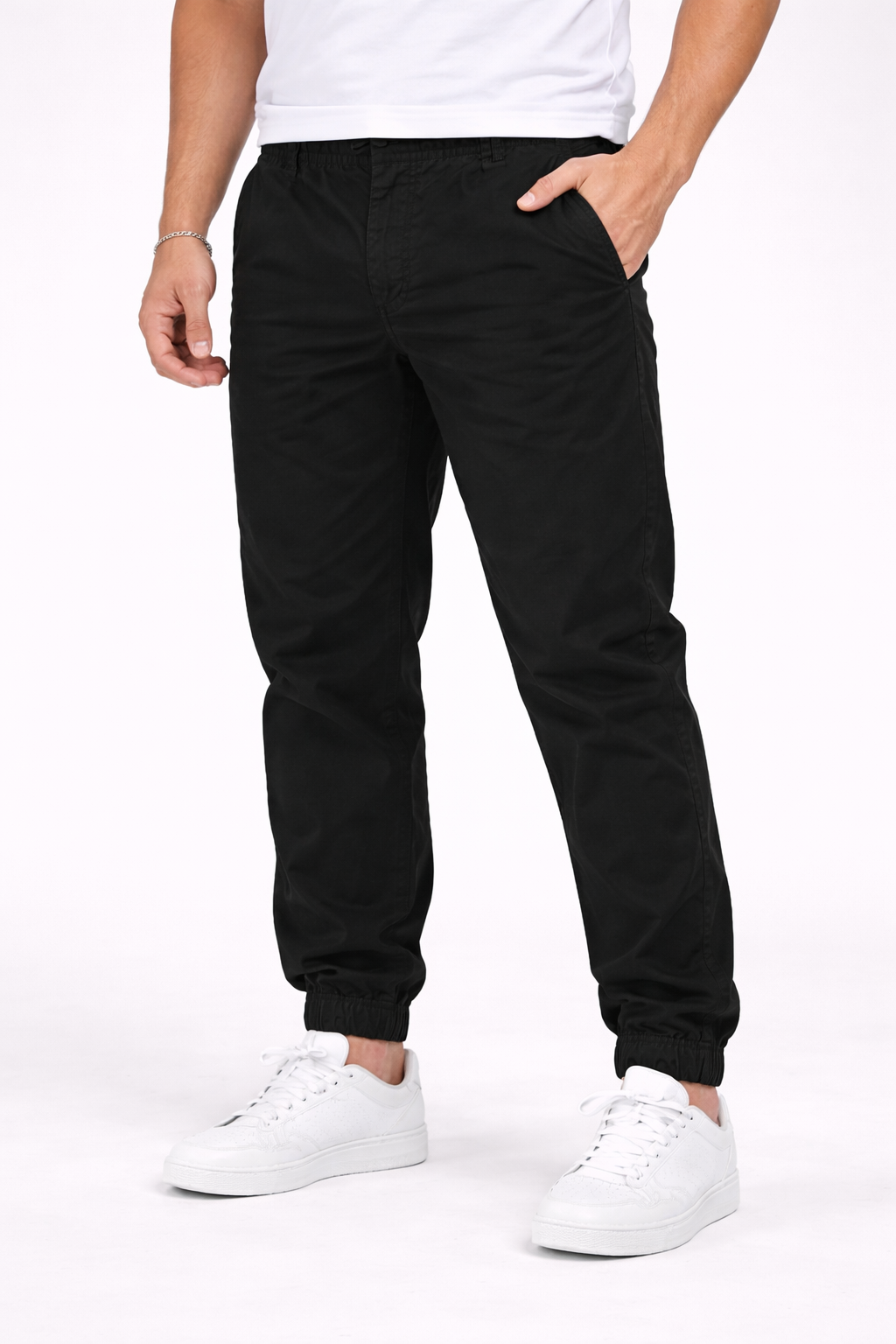 Pantalon Jogger Homme Noir