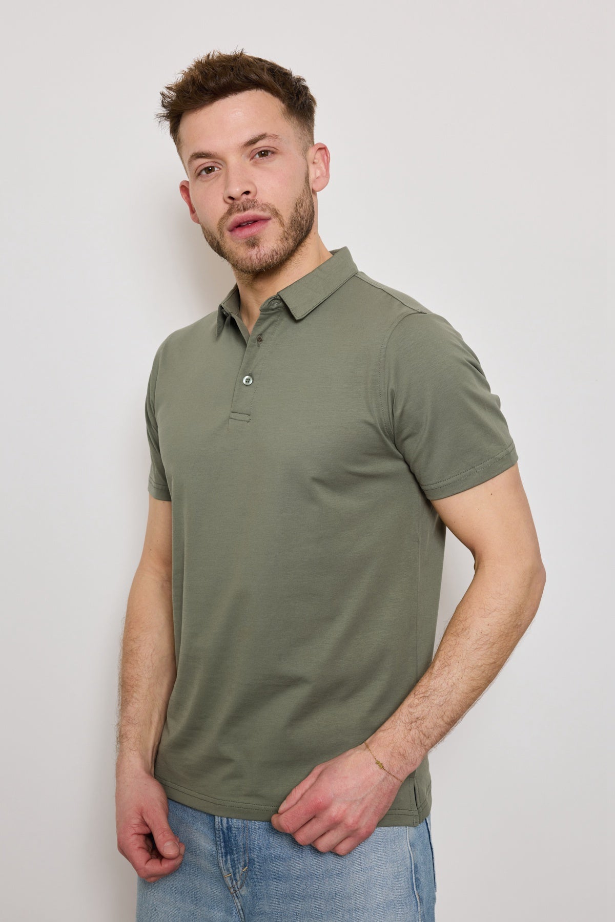 Polo MILITAIRE Homme Basique Chic