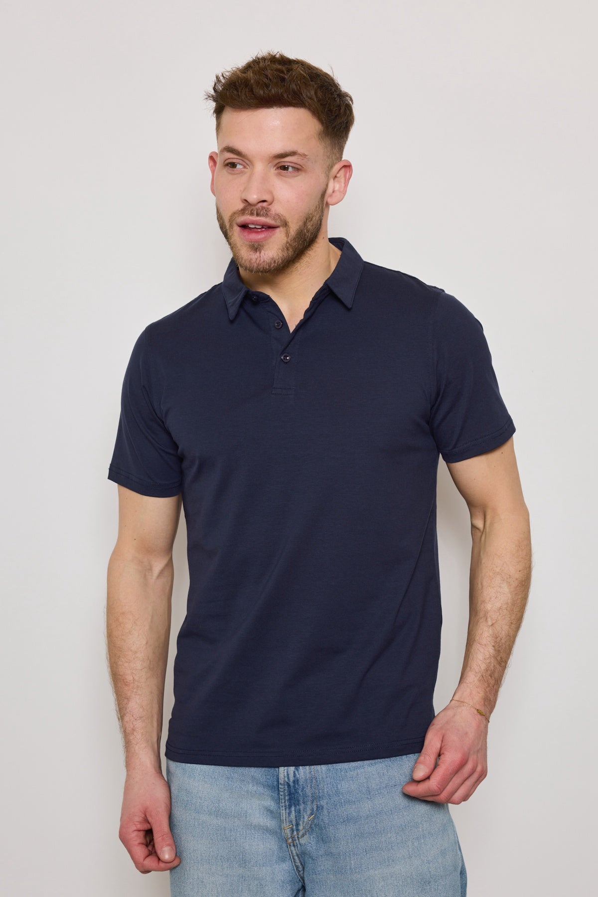 Polo MARINE Homme Basique Chic