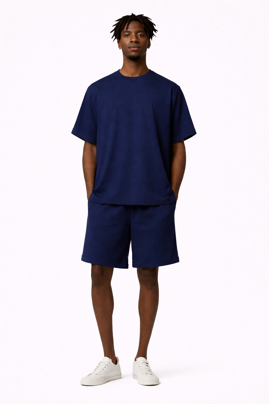 Ensemble Homme T-shirt et Short Bleu