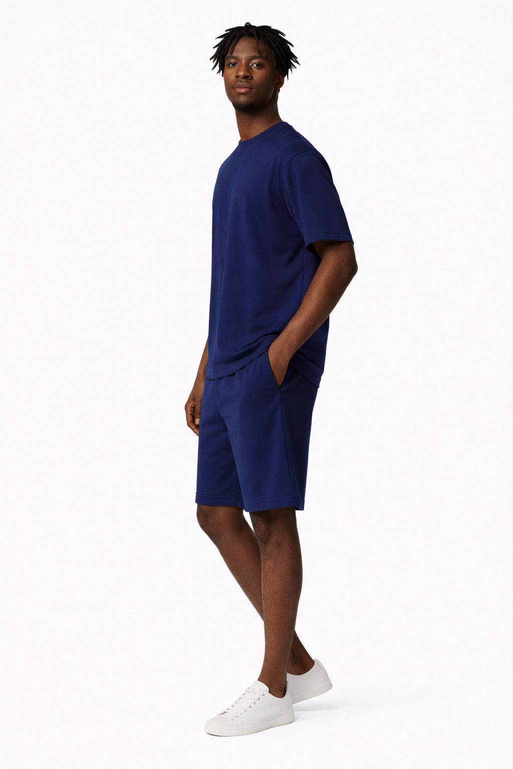 Ensemble Homme T-shirt et Short Bleu