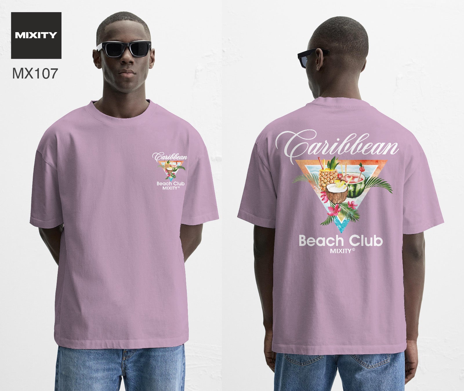 T-shirt LILAS CARIBBEAN