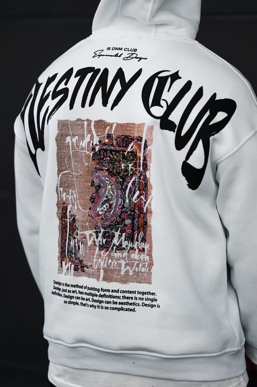 Sweat à capuche imprimé DESTINY CLUB