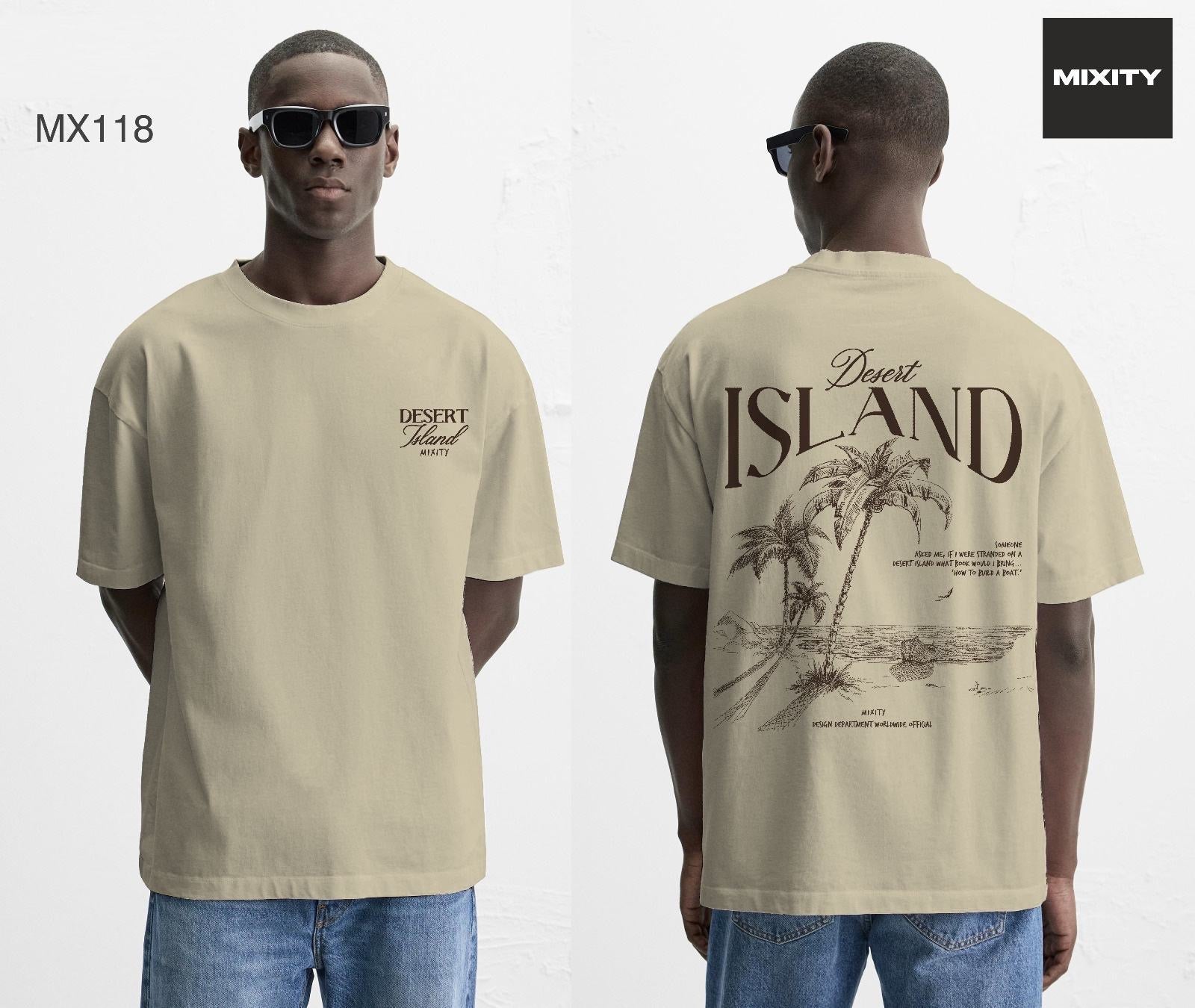 T-shirt beige ISLAND