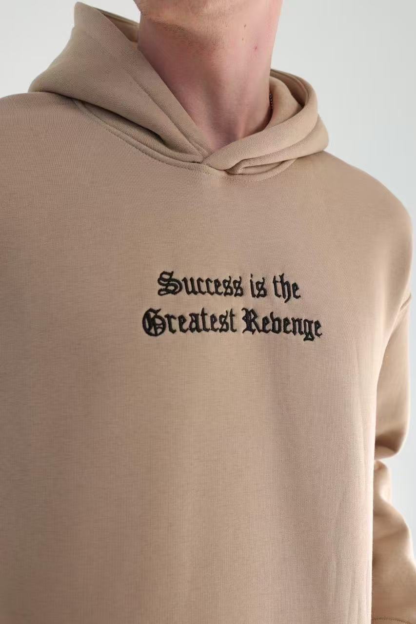 Sweat à capuche imprimé SUCESS
