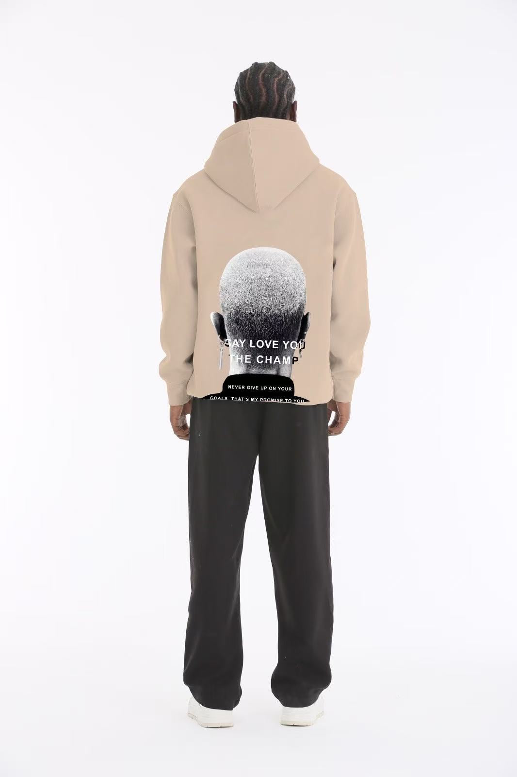 Sweat à capuche avec illustration
