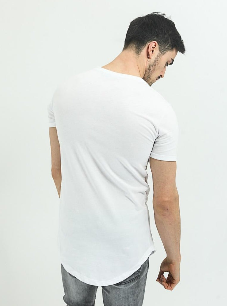 FrilivinT-shirt oversize manche courte blanc homme ilannfive