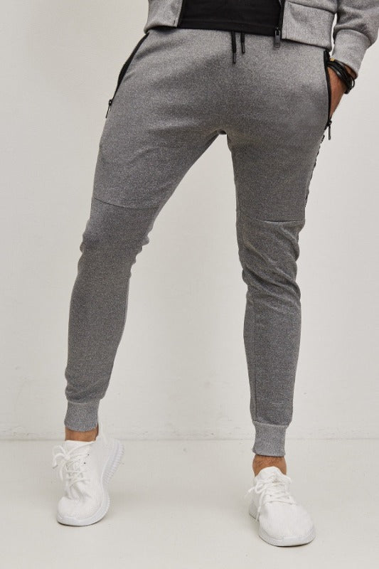 Ensemble survêtement gris homme 4