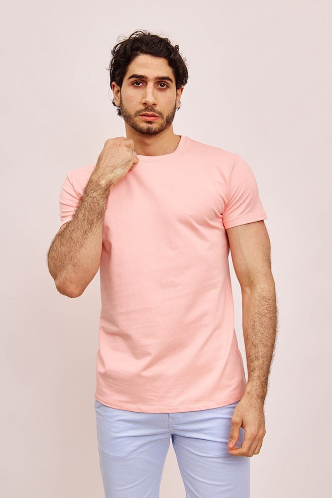 Tee shirt fashion rose homme