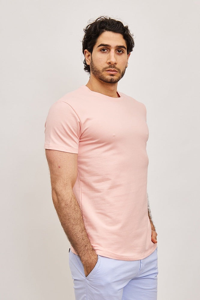 Tee shirt fashion rose homme