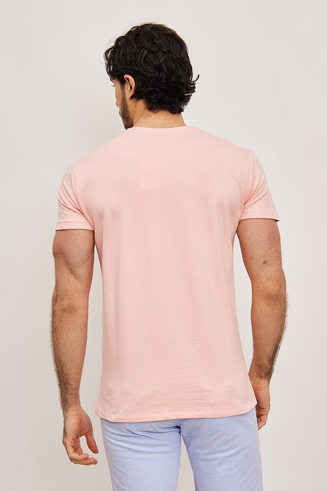 Tee shirt fashion rose homme