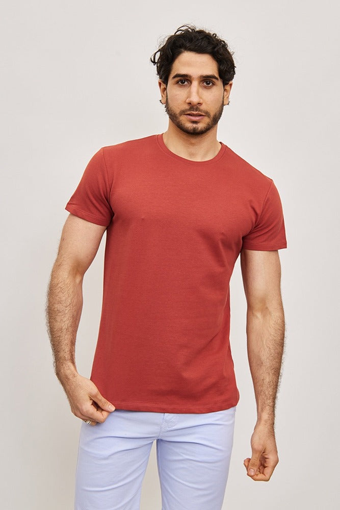 Tee shirt fashion rose homme
