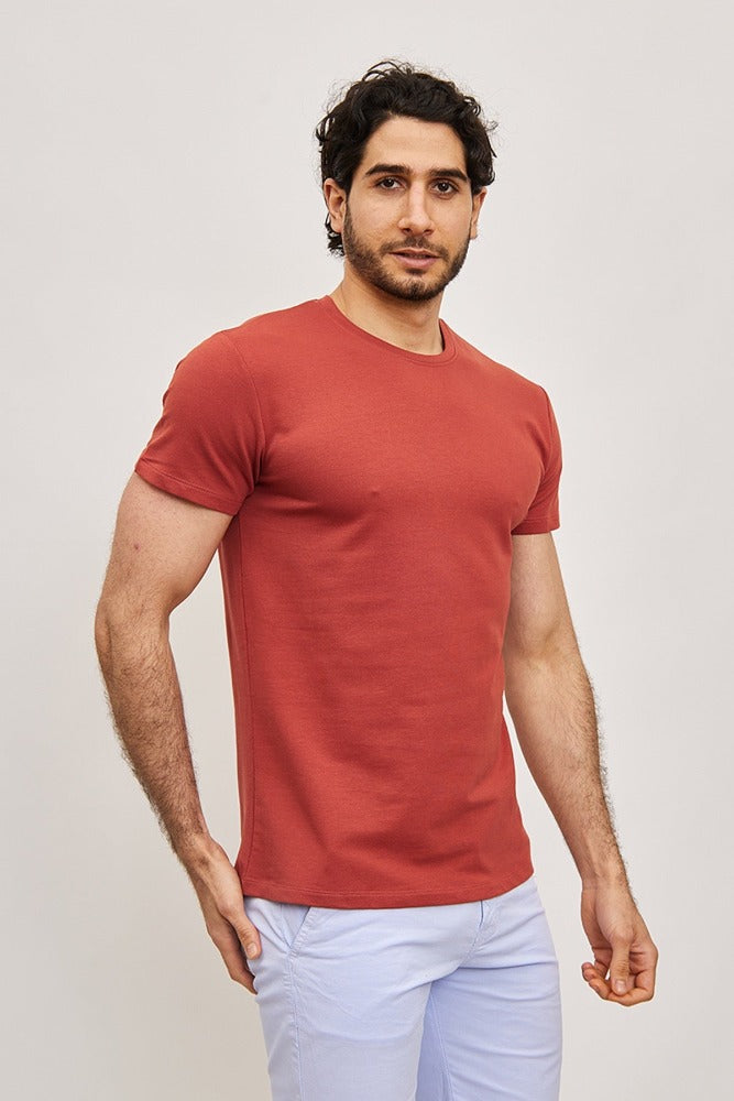 Tee shirt fashion rose homme