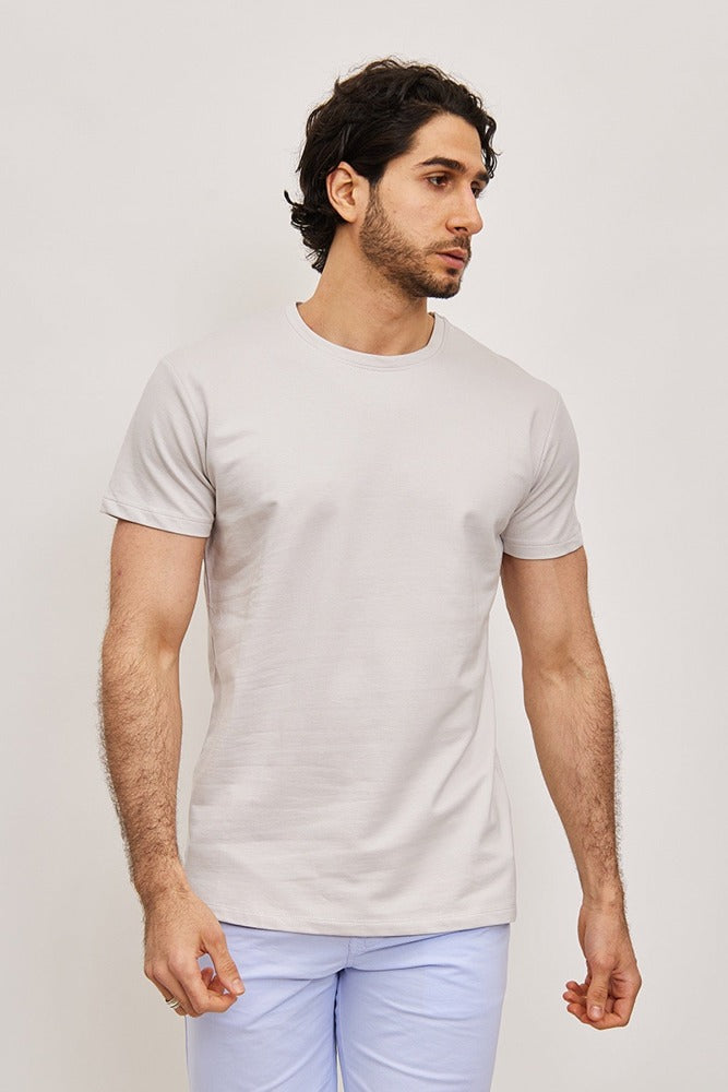 Tee shirt fashion anthracite homme