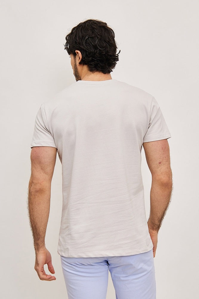 Tee shirt fashion anthracite homme