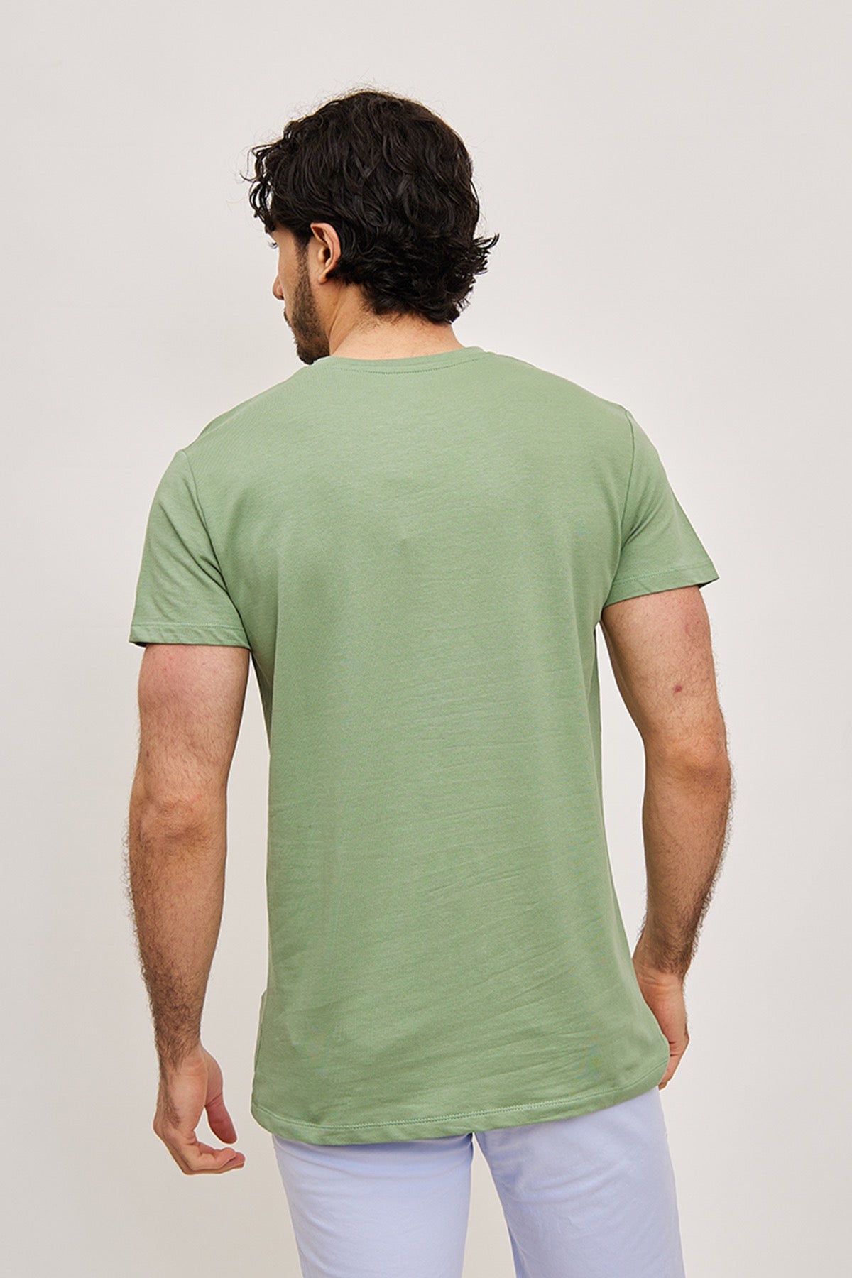 T-shirt manches courtes vert homme