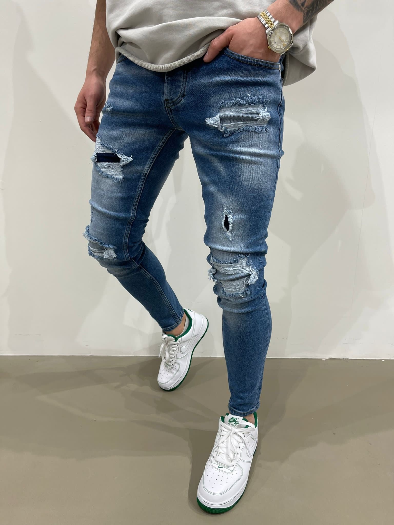 Kenzarro - Jeans homme fashion