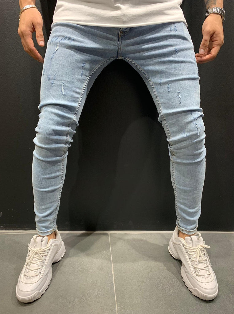 Jeans skinny bleu homme ilannfive