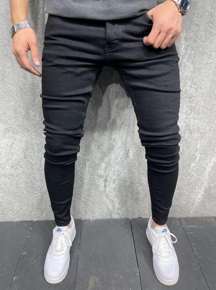 Jeans skinny noir classique  homme ilannfive
