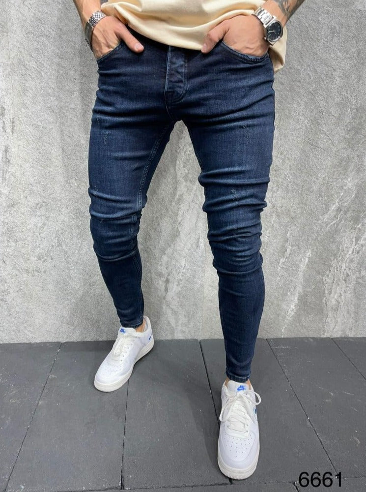 Jeans skinny bleu classique  homme ilannfive