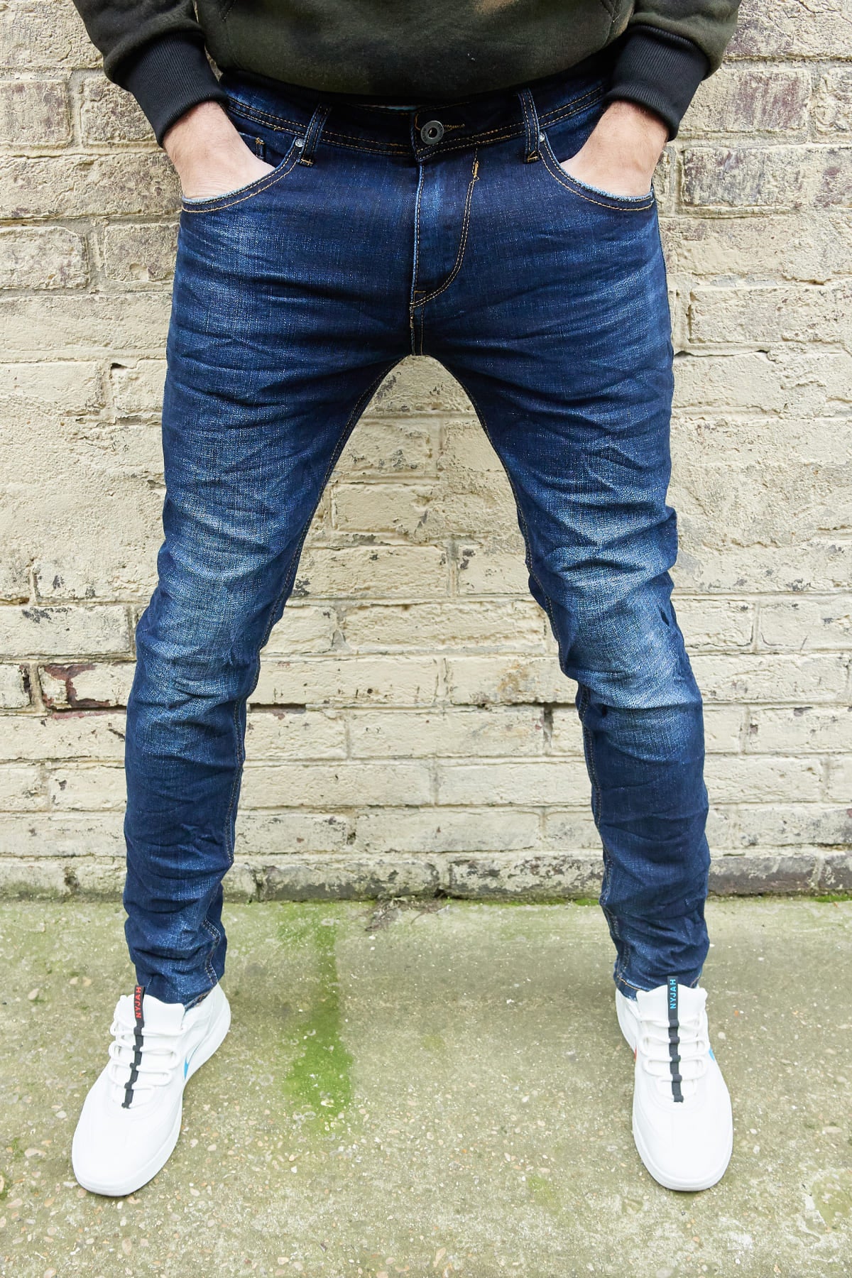 Jean bleu fashion homme