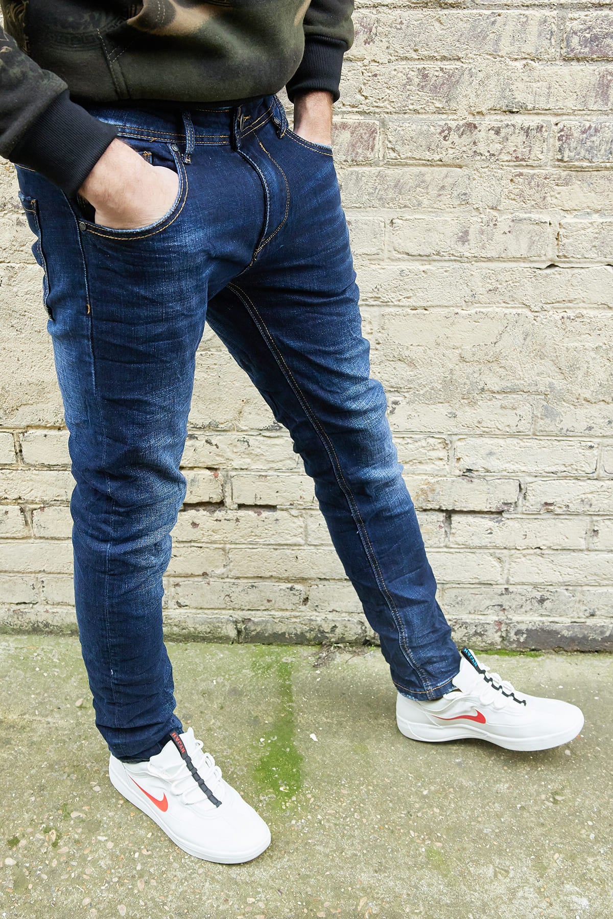 Jean bleu fashion homme