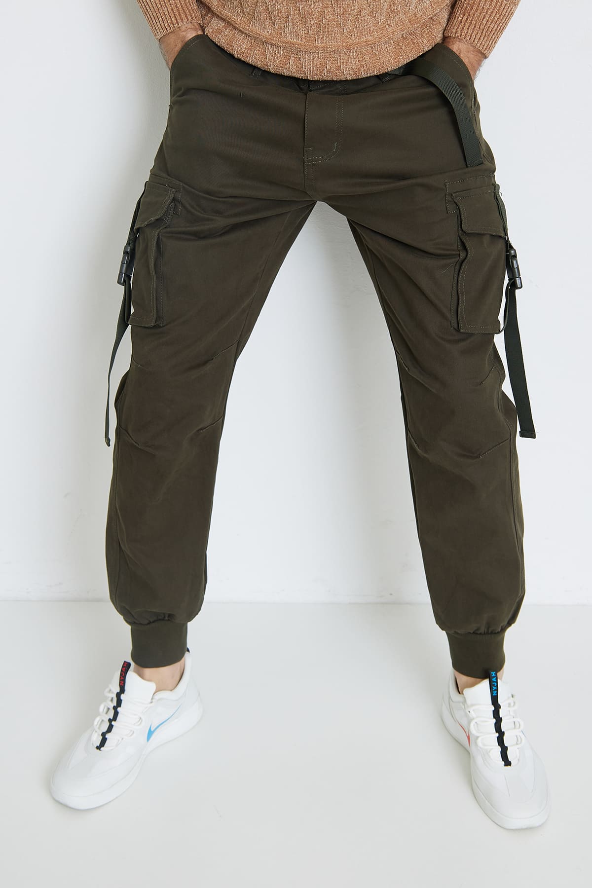 Cargo vert kaki army homme fashion