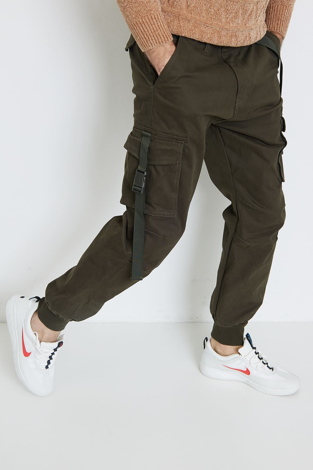 Cargo vert kaki army homme fashion