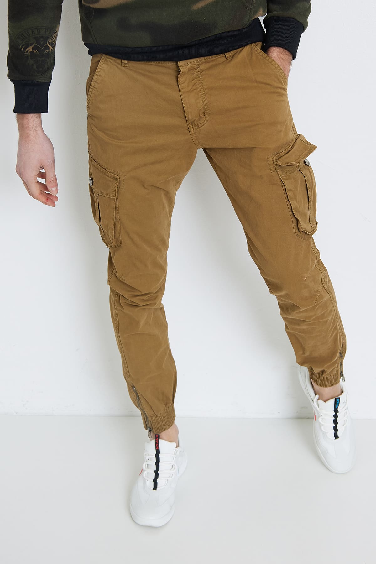 Waxx Pantalon Cargo Homme Beige - Vêtements Pantalons cargo Homme