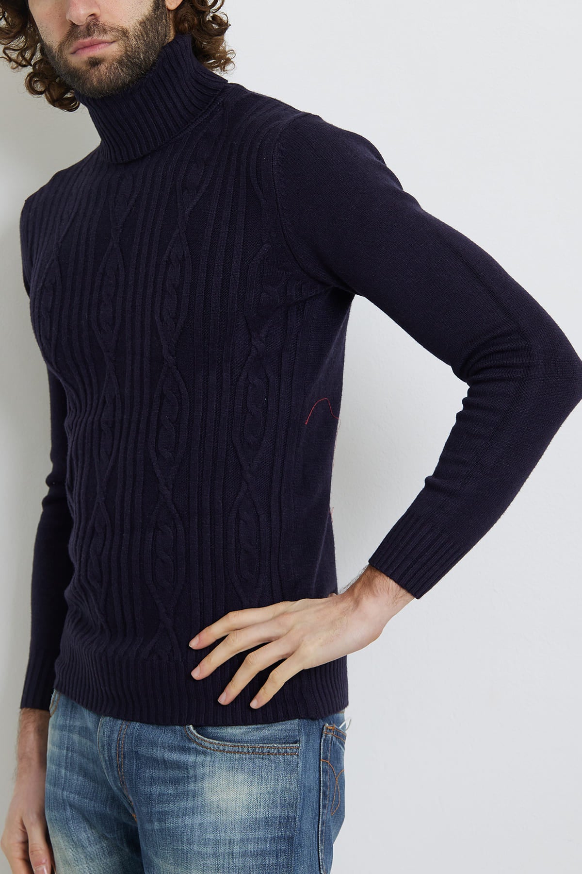 Pull bleu marine homme fashion
